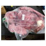 SUNREEK Halloween Bloody Half Body, 29 inch Latex Skinned Half Body with Hanging Bag for Haunted House Halloween Party Indoor Outdoor Decoration