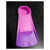 Gintenco Swim Fins, Kids Swim Training Fins for Lap Swimming, Travel Size Flippers with Mesh Bag, Silicone Swimming Fins for Kids Teens Adults Women Men