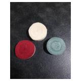 Keypan Christmas Ribbon Set 5/8 x 21 Yards with Frayed Fringe Fabric Cotton Ribbons for Gift Wrapping Wedding Invitations Flower Bouquet Baby Shower