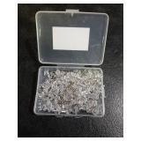 120-Pack Push Pins for Bulletin Board, Thumb Tacks with Clear Plastic Tip and Steel Tip, Portable and Durable Wall Tacks Suitable for Cork Board, Office and Daily Life