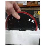 VISFLAIR Ceramic Christmas Tree with Rotating Train- Musical Christmas Tree Decorations with 38 Multicolored Lights for Home Tabletop Decor, Xmas Gift