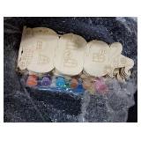 DoubleFill 12 Pack Halloween Painting Castle Crafts Kits for Kids DIY Pumpkin Craft Wood Unfinished Pumpkin Art for Fall Halloween Party Decoration