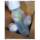 Dr. Brown s Options Narrow Polypropylene Baby Bottle  8 Oz  4 Ct