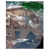 Honoson Forest Animal Rustic Wall Art Decor Wooden Farmhouse Wall Decoration Wooden Animal Decor Wood Forest and Mountain Ornaments for Cabin Bedroom Living Room Decor(Brown,Bear Style)