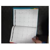 2026 Monthly Planner - Jan 2026 - Dec 2026, 12 Months Calendar/Planner with Faux Leather, 8.86 x 11.4, 15 Notes Pages, Strong Twin - Wire Binding, Pocket, Monthly Tabs, Perfect Organizer- Green