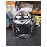 Garvee Portable Electric Space Heater - 1500W/750W Thermostat, 2-in-1 Fast Heating Ceramic Desk Heater & Fan, Safe Quiet