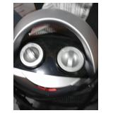 Garvee Portable Electric Space Heater - 1500W/750W Thermostat, 2-in-1 Fast Heating Ceramic Desk Heater & Fan, Safe Quiet