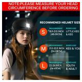 DKONI Bike Helmet with LED Lights Bicycle Helmets Commuter Cycling Helmet USB Rechargeable Front & Back LED Light Helmet for Adult Men Women (Large, Black)