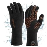 KastKing HydroSense Waterproof Fishing Gloves, 100% Waterproof and Breathable Cold Weather Fishing Gloves, Ideal for Ice Fishing, Winter Fishing & Outdoor Winter Sports, Fishing Gloves Men Women