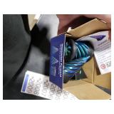 3 Packs Spiral Fidget Impossible Cone,3D Printed Optical Illusion Desk Toys Stress Relief Sculpture, Unique Office Gifts Teens Adults Kids Stocking Stuffers Christmas White Elephant(Black-Green)