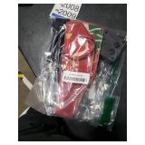 FLAGMESAGE Solar LED Christmas Tree Flag, Lighted 12x18 Double Sided Merry Christmas Flag for Outdoor Yard Garden Lawn House Decoration