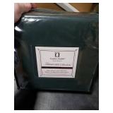 Clara Clark Flex Top King Sheets - Hotel Luxury 6 Piece Bed Sheets for Top Split King Bed - Soft Bedding Sheets & Pillowcases, Head Split King Size. Forest Green