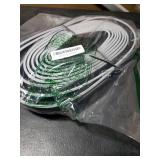 Weather Stripping Door Seal Strip - Soundproof Q-Shaped Foam for Exterior Door Frame, Large Gap Seal, Noise Cancelling, Easy to Install (Black, 26FT)