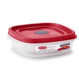 Rubbermaid Easy Find Lids 3-Cup Food Storage and Organization Container, Racer Red