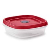 Rubbermaid Easy Find Lids 3-Cup Food Storage and Organization Container, Racer Red