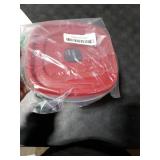 Rubbermaid Easy Find Lids 3-Cup Food Storage and Organization Container, Racer Red