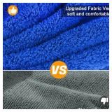 Dog Bathrobe Super Absorbent Dog Towels Large Quick Drying Robes for After Bath Soft Adjustable Warm Keeping Dogs Towel(S-XXL)