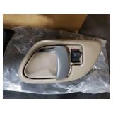 APPERFiT Interior Door Handle w/Bezel Kit (Tan) Compatible with 1995-2002 Chevy Chevrolet GMC Truck C1500 C2500 C3500 K1500 K2500 K3500 Suburban Tahoe Yukon 15708051 15708052