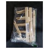 Barydat 2 Pcs Wooden Puzzle Display Stand Jigsaw Holder Rack Puzzle Pot Lid Storage Organizer Shelf for Playroom Decor Craft Collection Lovers