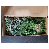 Fuxdre 3 Pack Mini Artificial Hanging Greenary Fake Hanging Plants in Basket for Wall Living Room Decor Bathroom Shelf Home Indoor