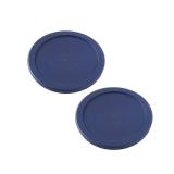 Anchor Hocking Replacement Lids for Glass Food Storage, 7 Cup Round, Navy, Set of 2 (Also Compatible with Pyrex Glass Food Storage)