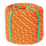 Arborist Rope Climbing Rope Swing for Tree(1/2in x 100ft) Logging Rope 48 Strands for Pull, Swing, Knot (Orange)