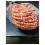 Arborist Rope Climbing Rope Swing for Tree(1/2in x 100ft) Logging Rope 48 Strands for Pull, Swing, Knot (Orange)