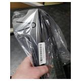 SZJHXIN Stove Gap Covers Stainless Steel, Adjustable 13.8-27.5 In(2 Pack), Heat Resistant, Gas Stove Side Gap Protector (Matte Black)