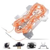 Dryer Heating Element Fit for Sam/sung DV350AEW/XAA DV42H5200EP/A3 DV45H7000EW/A2 DV48H7400EW/A2 DV40J3000EW/A2 DVE50R5200W/A3 DVE50M7450W/A3 DV5451AEW/XAA DV448AEW/XAA DV419AEW/XAA DV501AEW/XAA