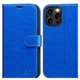 OCASE Compatible with iPhone 16 Pro Max Wallet Case, PU Leather Flip Folio Case with Card Holders RFID Blocking Kickstand [Shockproof TPU Inner Shell] Phone Cover 6.9 Inch 2024, Sapphire Blue
