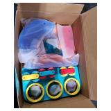 2-in-1 Rolling Ball & Car Ramp Race Track for Toddlers, Hammer Ball Drop Toy for Boys & Girls, Interactive Toys w/Sensor Lights - Montessori STEM Learning Toys - Brithday Gift for Kids 1-5+ Year Old