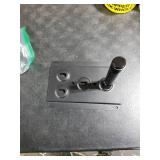 Durable Front License Plate Holder Compatible with 2014-2022 Porsche Macan, 2016-up Audi Q7 No Drill Tow Hook License Plate Bracket, Heavy Duty Car Number Frame with Anti-Theft Mounting Screws