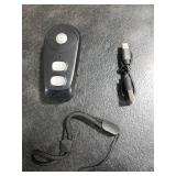 Camera Remote Control for iPhone (NOT Support 17) with Zoom Shutter - Front/Rear Switch for for Photo & Video, Remote Clicker for iPad and Most Smartphones for TikTok