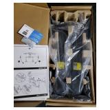 HUANUO Dual Monitor Stand, Fully Adjustable Gaming Monitor Desk Mount for 13-32 Computer Screens, Full Motion VESA 75x75/100x100 with C-Clamp & Grommet Base, Each Arm Holds 4.4 to 19.8 lbs