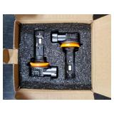 FAHREN H11/H8/H16 Fog Light Bulbs,16000LM 800% Brightness Upgraded 6500K Cool White Driving Fog Lights, 60000HRS Lifespan Replacement H8 H16 Fog Bulbs, 1:1 Mini Size Plug and Play, Pack of 2