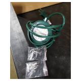 SURAIELEC Dusk to Dawn Christmas Spotlight Outdoor, Red & Green Decorative LED Landscape Spotlights with Timer, 6000K Daylight Waterproof Flood Lights for Yard, Tree, Flag, Holiday Decor, ETL Listed