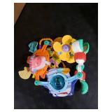 Baby Stroller Arch Toy, Car Seat Toys, Adjustable Arch Stroller toy with Hanging Sensory Activity toys,fits on Baby Bouncer, Bassinet, Stroller, Crib and Car Seats for baby infant Boy Girl 0-18 Months