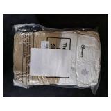 Chuarry 5 Pairs Women Fleece Lined Leg Warmers Warm Long Boot Socks Knit Thick Calf Warmers for Winter Ice Skating Daily Wear(Black, Beige, Light Khaki, Brown, Khaki,Vertical)