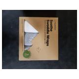 3-Pack Organic Baby Swaddle Sleep Sacks - Swaddles for Newborns, Infant 3-6 Months, Baby Girls, Boys, Soft & Snug Newborn Sleep Sack, Nursery Swaddling Blankets (Cloud, L)