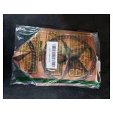 Western Retro Stars Square Tissue Boxes, Tissue Box Holder 5.2x5.2x5.2 for Bathroom/Night Stand/Home/Car/Office/End Table.