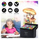 AdamStar Alcohol Markers, Multi Colors Dual Tip Art Markers for Kids & Adult Coloring, Sketching, Drawing - Paint Pens With Carry Case