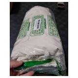 Extra Long Boho Cream Shower Curtain Woven Fabric Ivory Shower Curtain, 72 x 96 Tufted Pleat Floral Puffs Textured Modern Farmhouse Minimalist Ivory Shower Curtain Set with Hooks for Bathroom