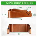 Geelin Wooden Bike Wall Mount Horizontal Bicycle Wall Mount Wall Bike Rack for Home Garage Apartment Make Your Apartment Tidier