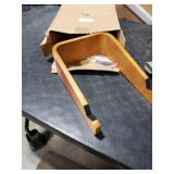 Geelin Wooden Bike Wall Mount Horizontal Bicycle Wall Mount Wall Bike Rack for Home Garage Apartment Make Your Apartment Tidier