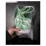 6 Ft Surge Protector Power Strip - 8 Widely Outlets with 4 USB Ports, 3 Side Outlet Extender with 6 Feet Extension Cord, Flat Plug, Wall Mount, Desk USB Charging Station, ETL,White