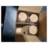 EWEIGEER 4 pcs 90ml Small Glass Bottles with Cork Stopper,Decorative Bottle,Vials Jars,Cute Storage Jar,Wishing Bottle 47x70mm(1.85x2.76inch)