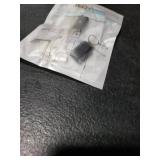 TechMatte Female USB C to Male Lightning Adapter 2 Pack 2.2A Charging Data Transfer, Compatible with iPhone 14, 13, 12, 11 Xs iPad iPod AirPods, Not for Audio Headphones/OTG Firewire Anti-Lost, Grey