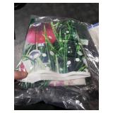 SJOLOON Christmas Backdrops Red Ball Theme Background Shining Stars Background New Year Backdrop for Christmas Party Decoration Banner Photo Shoot 12364 (7x5FT)