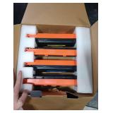 LEMERO 210A Compatible Toner Cartridges Replacement for HP 210A 210X Toner Cartridges Set for HP Color Pro 4201dn 4201dw MFP 4301dw 4301fdn 4301fdw Printer 4 Pack (with Chip for HP210A)