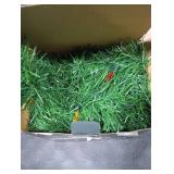 WEMADE 15.4ft Pre-Lit Christmas Garland with Lights 50 LED Lighted Garlands for Christmas Decorations Indoor Outdoor, Battery Operated 8 Modes Memory Timer for Mantel Stair Banister Doorframe Decor